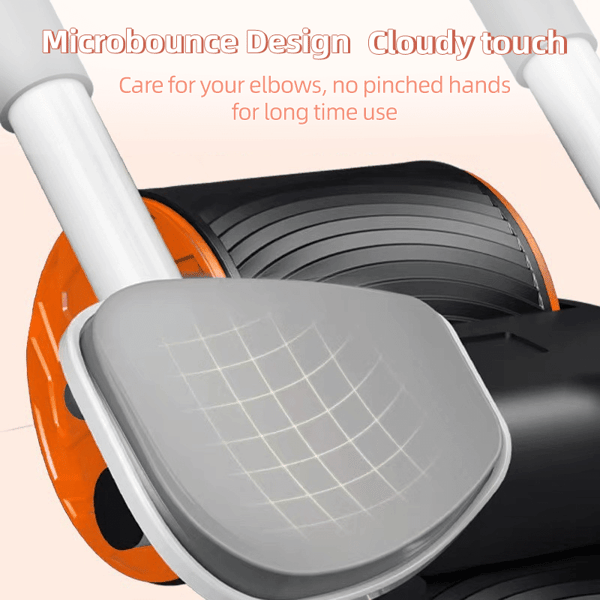 Elbow Support Rebound Abdominal Wheel(with a kneeling cushion)