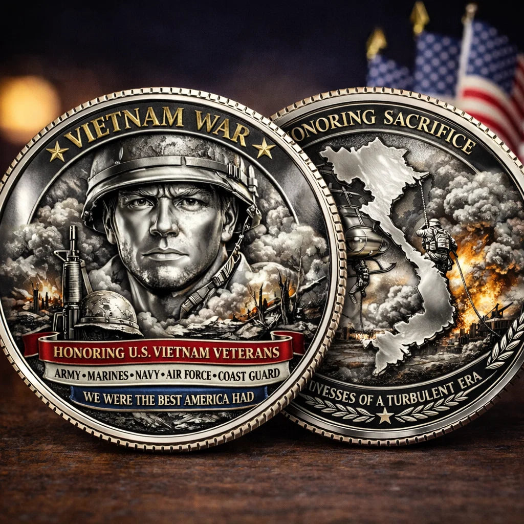 HonorLegacy – Vietnam Veterans Commemorative Challenge Coin