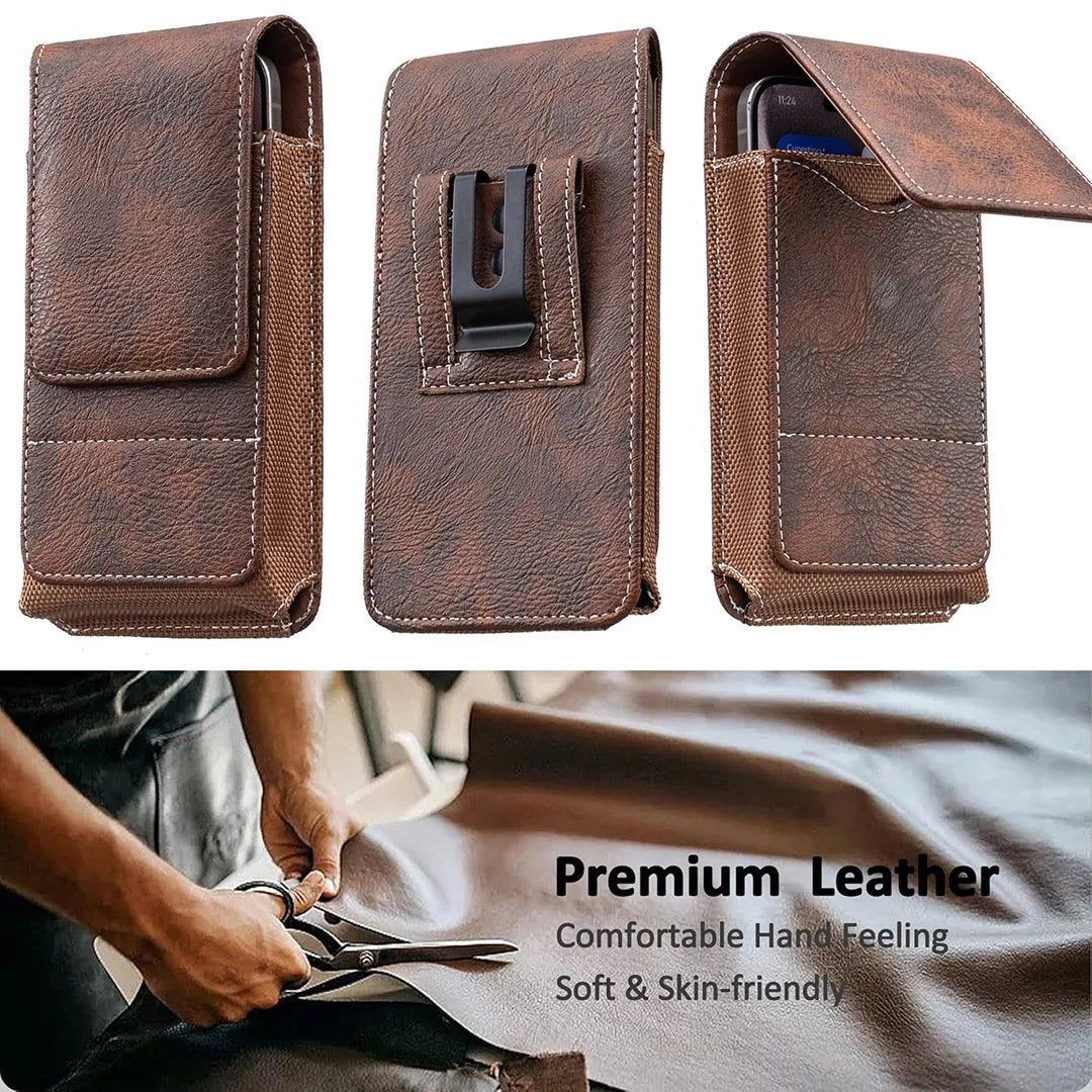 BeltGuard – Premium Magnetic Phone Carry Waist Pouch