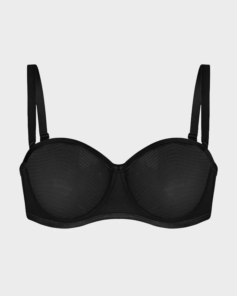 AirLift – Strapless Mesh Balconette Bra