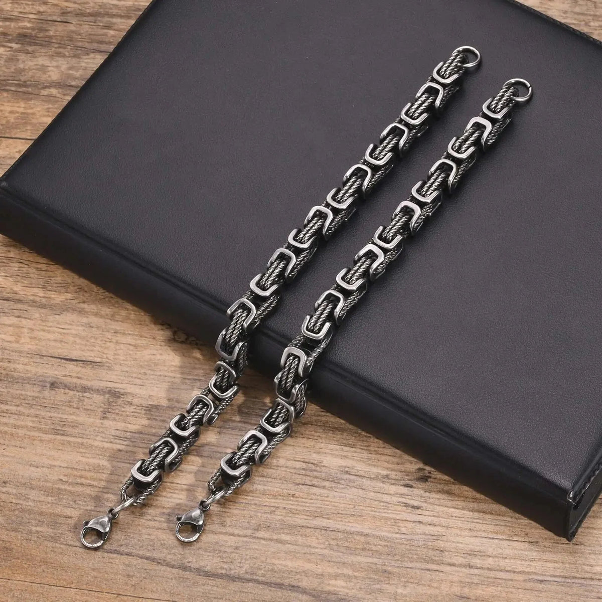 SteelForge – 316L Braided Stainless Steel Bracelet