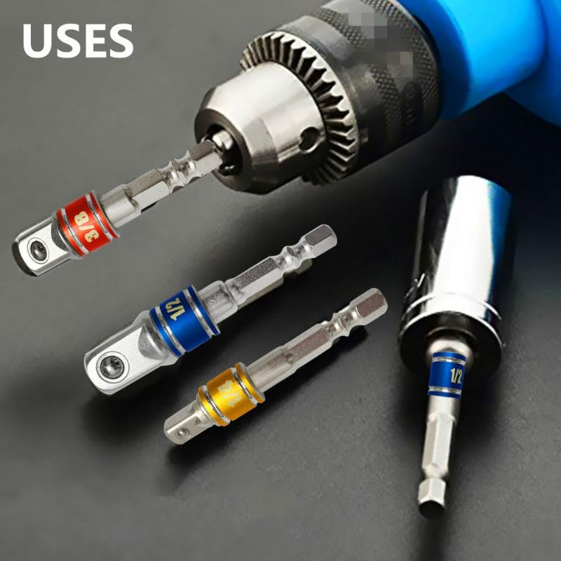 HexFlex - Universal Drill Adapter Set – Effortless Torque, Maximum Control