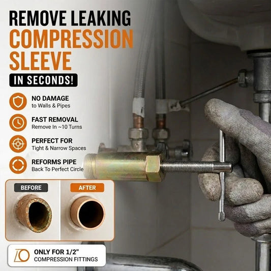 PipePull – Copper Compression Sleeve Removal Tool