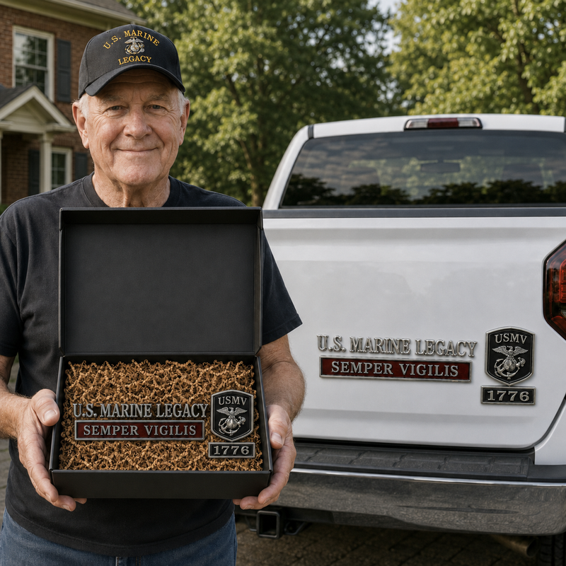 HonorDrive – U.S. Military Veteran Car Emblem