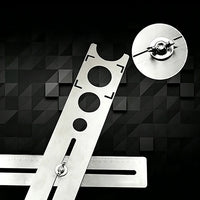 TileCraft – Stainless Steel Hole Marking Ruler
