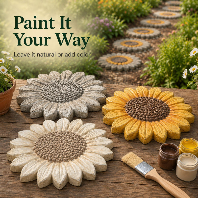SunVera – Reusable Sunflower Garden Art Mold