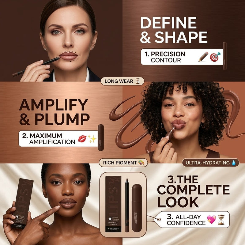 SculptShine – Signature Lip Contour Collection