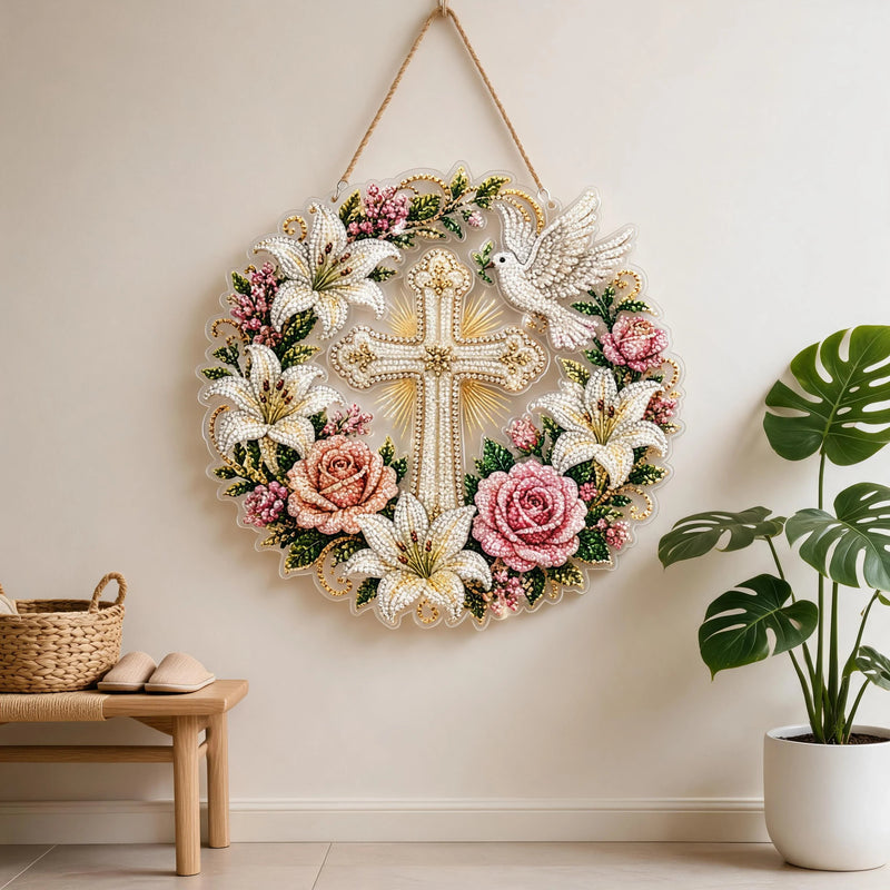 PeaceLume – Faith Inspired Diamond Art Hanging Ornament
