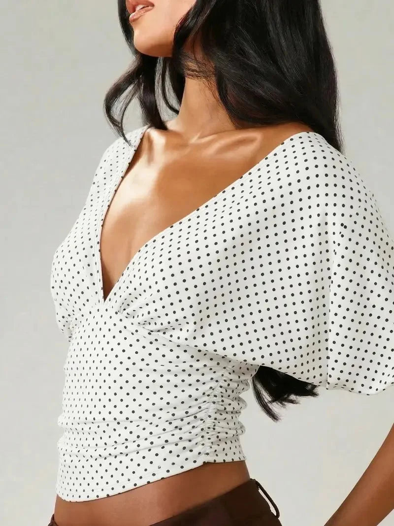 CurveLuxe – Waist-Cinching Bodycon T-Shirt