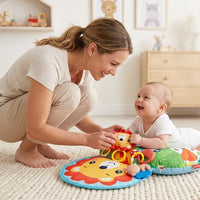 TummyBloom – Baby Tummy Time Play Mat & Pillow Set