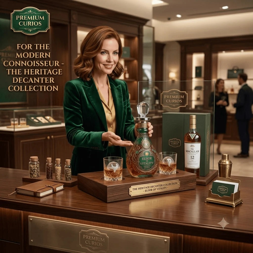 Legacy Barrel – Premium Whiskey Decanter Collection
