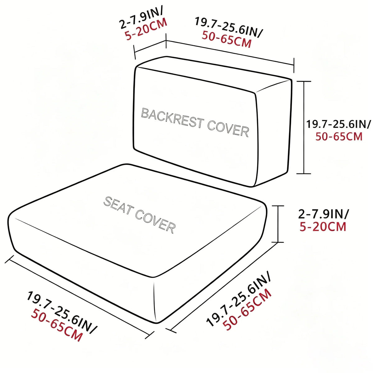 CushionLuxe – Stretch Sofa & Outdoor Cushion Covers