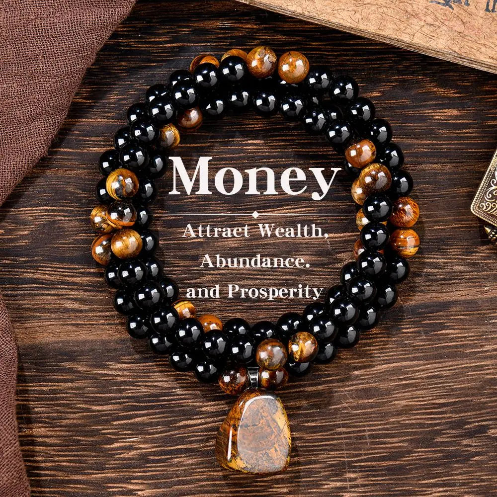 FortuneAura – Green Aventurine Prosperity Pendant
