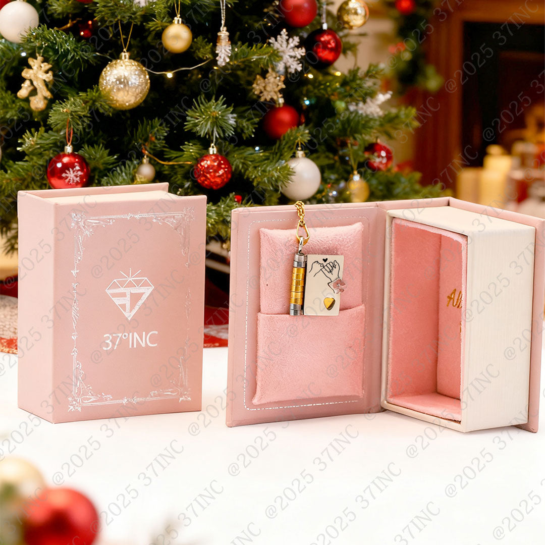 HeartWords - Openable Book Necklace