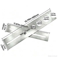 TileCraft – Stainless Steel Hole Marking Ruler