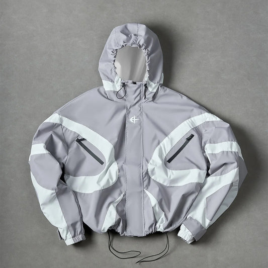 FluxGuard – Futuristic Urban Performance Windbreaker
