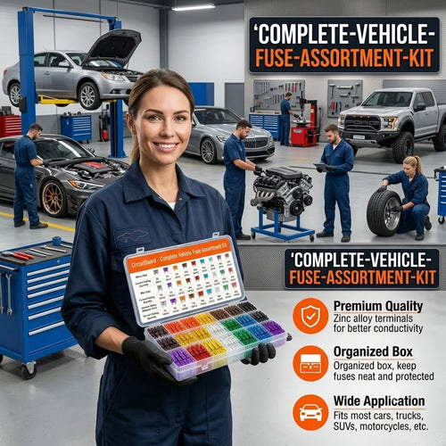 CircuitGuard – Complete Vehicle Fuse Assortment Kit
