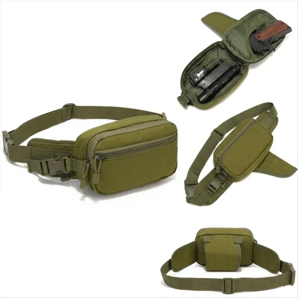 GearVault – Multi-Pocket Tactical Waist Bag