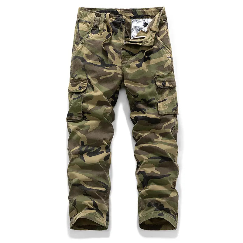 CamoForce – Men’s Multi-Pocket Outdoor Cargo Pants