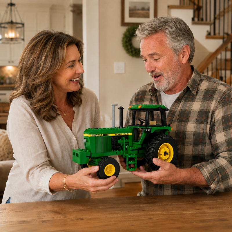 AgriHeritage – Vintage Farm Tractor Building Blocks