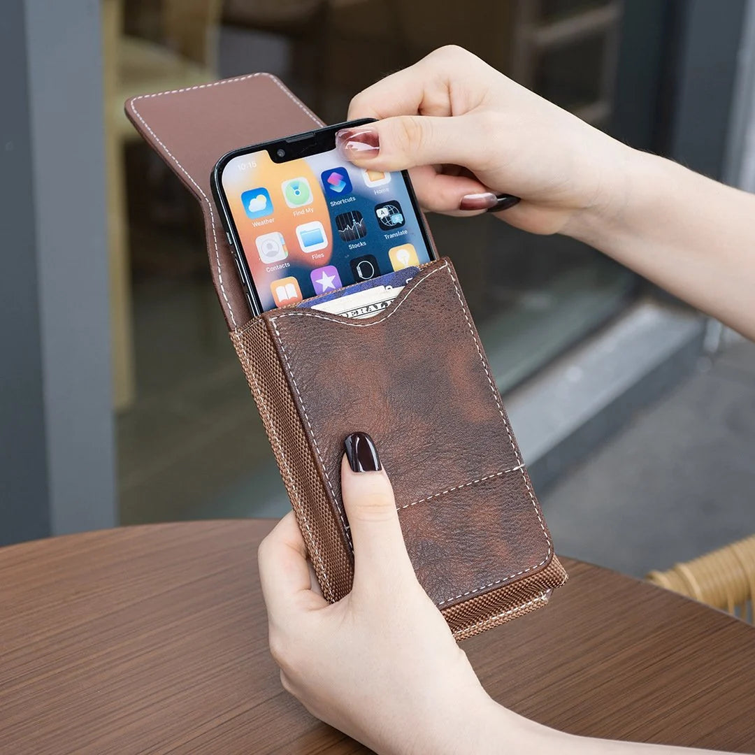BeltGuard – Premium Magnetic Phone Carry Waist Pouch