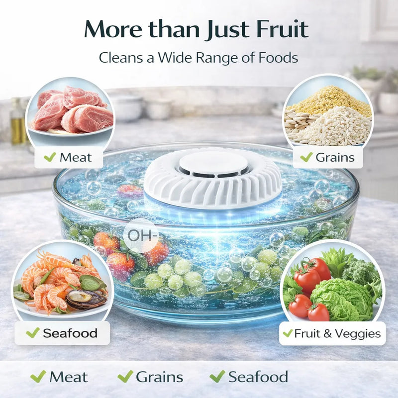 PureWash – Smart Fruit & Vegetable Cleaning Machine