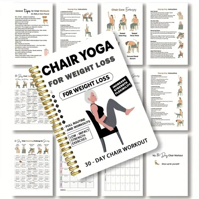 YogaEase – 30-Day Seated Wellness Guide