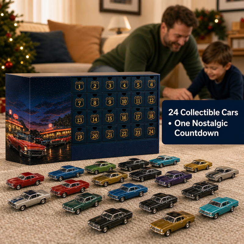 ClassicCruise – 24-Day Vintage Car Advent Calendar