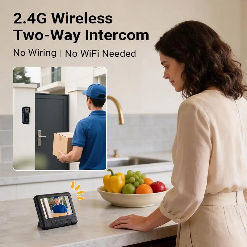 VistaGuard – Wireless Video Doorbell Camera