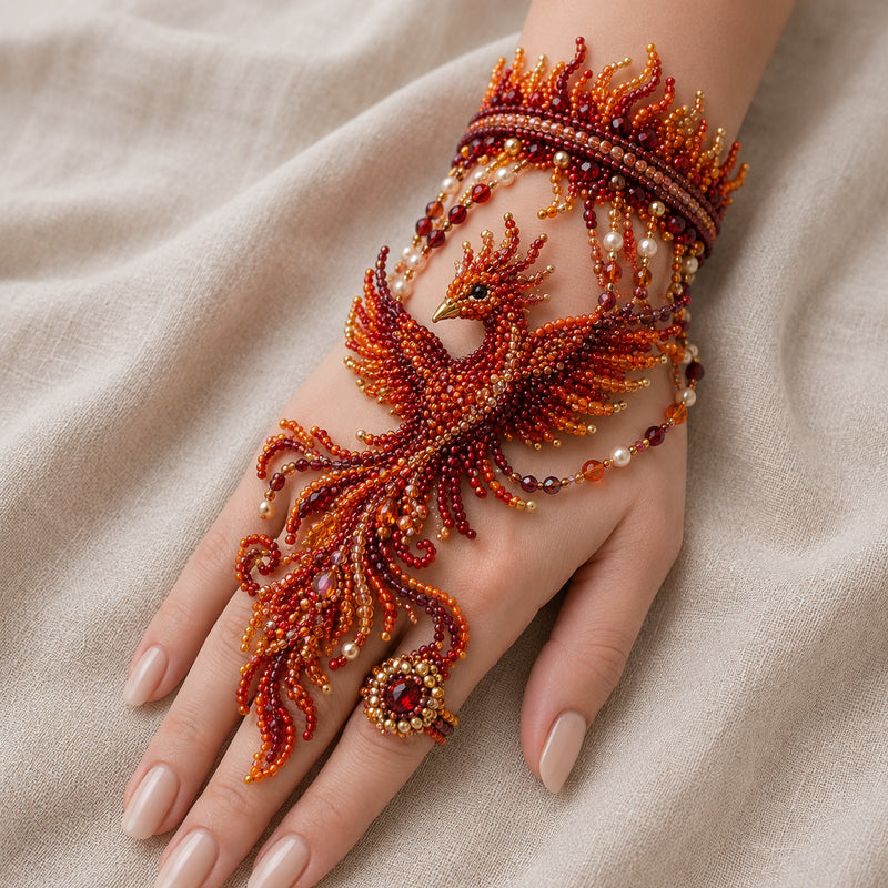 CraftBloom – DIY Beaded Wearable Art Bracelet Kit