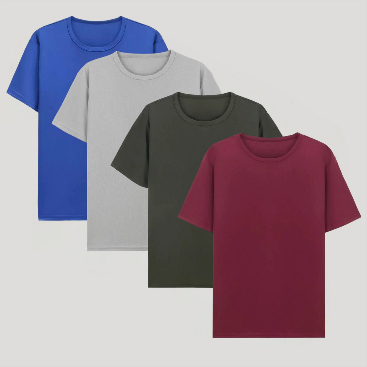 ComfortFit – Premium Cotton Crew Neck 4-Pack