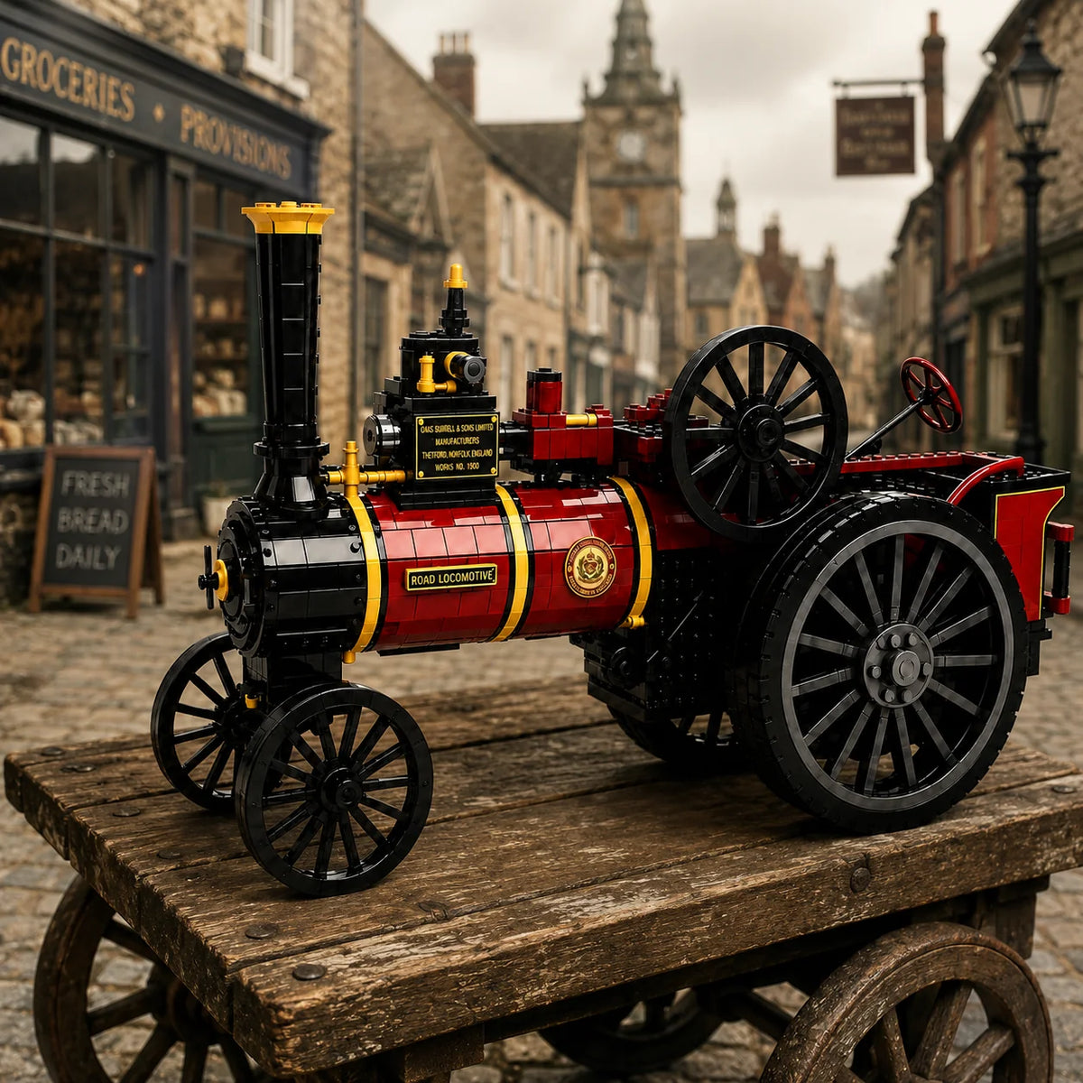 SteamLegacy – 1876 Agricultural Engine Building Set