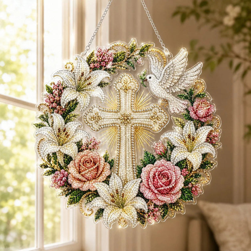 PeaceLume – Faith Inspired Diamond Art Hanging Ornament