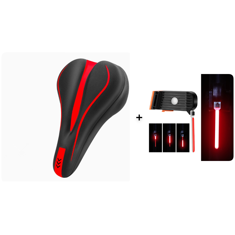 RideEase – High-Elastic Silicone Bike Saddle Cover