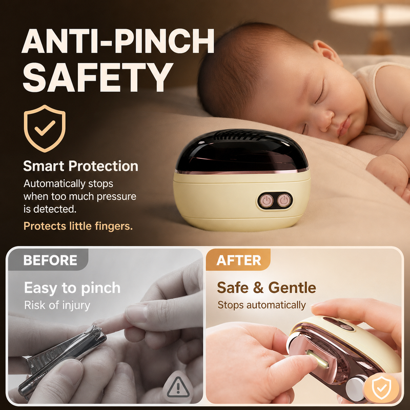 PureTrim – Smart Electric Nail Clipper & Polisher