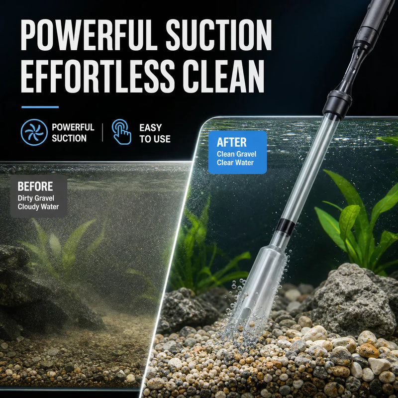 AquaFlow – Electric Aquarium Gravel Cleaner