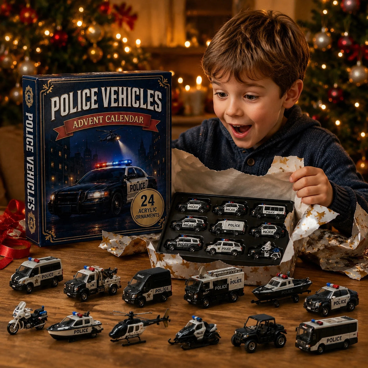 PoliceFleet – 24-Day Mystery Vehicle Advent Calendar