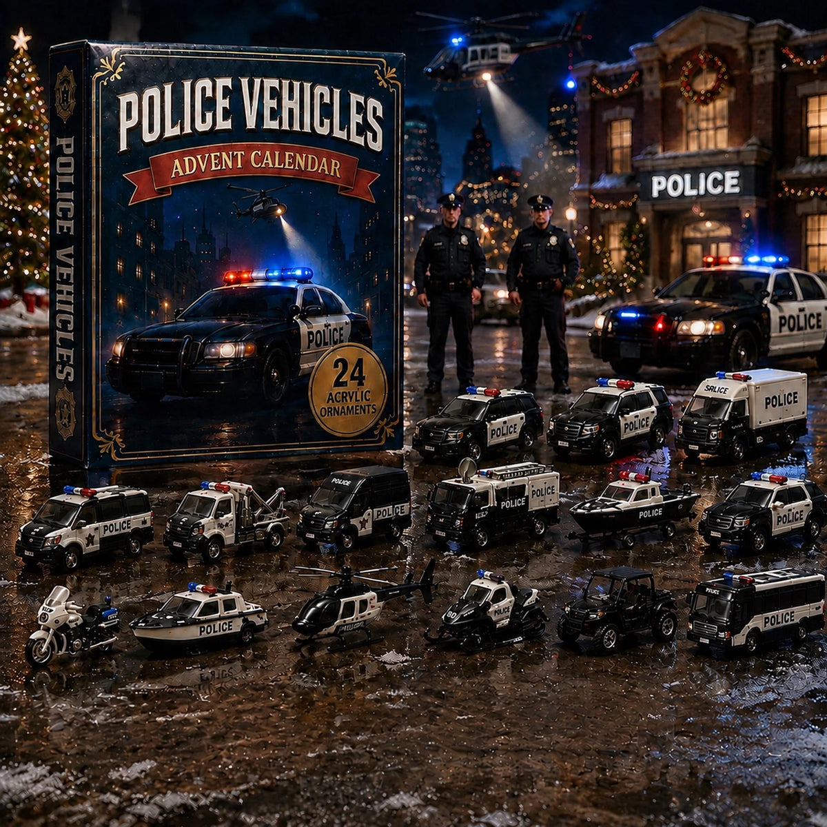 PoliceFleet – 24-Day Mystery Vehicle Advent Calendar