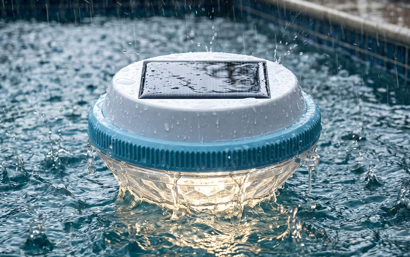 HydroShine – Solar Floating RGB Pool Light