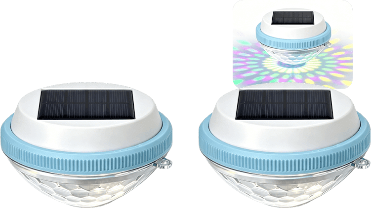 HydroShine – Solar Floating RGB Pool Light