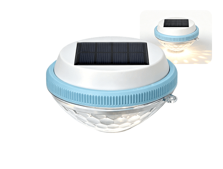 HydroShine – Solar Floating RGB Pool Light