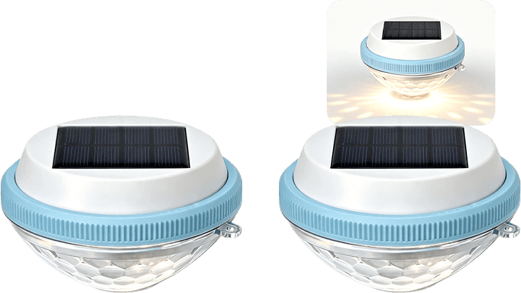 HydroShine – Solar Floating RGB Pool Light