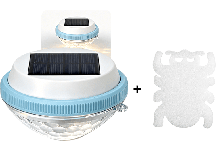 HydroShine – Solar Floating RGB Pool Light