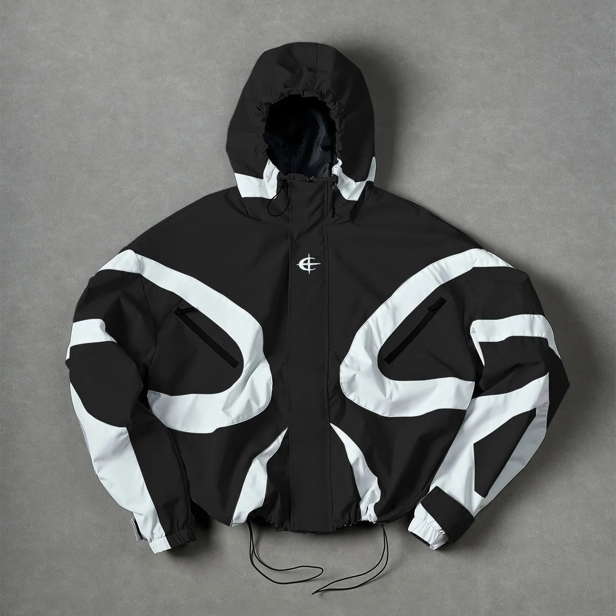 FluxGuard – Futuristic Urban Performance Windbreaker