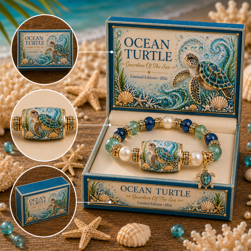 OceanAura – Guardian Charm Bracelet