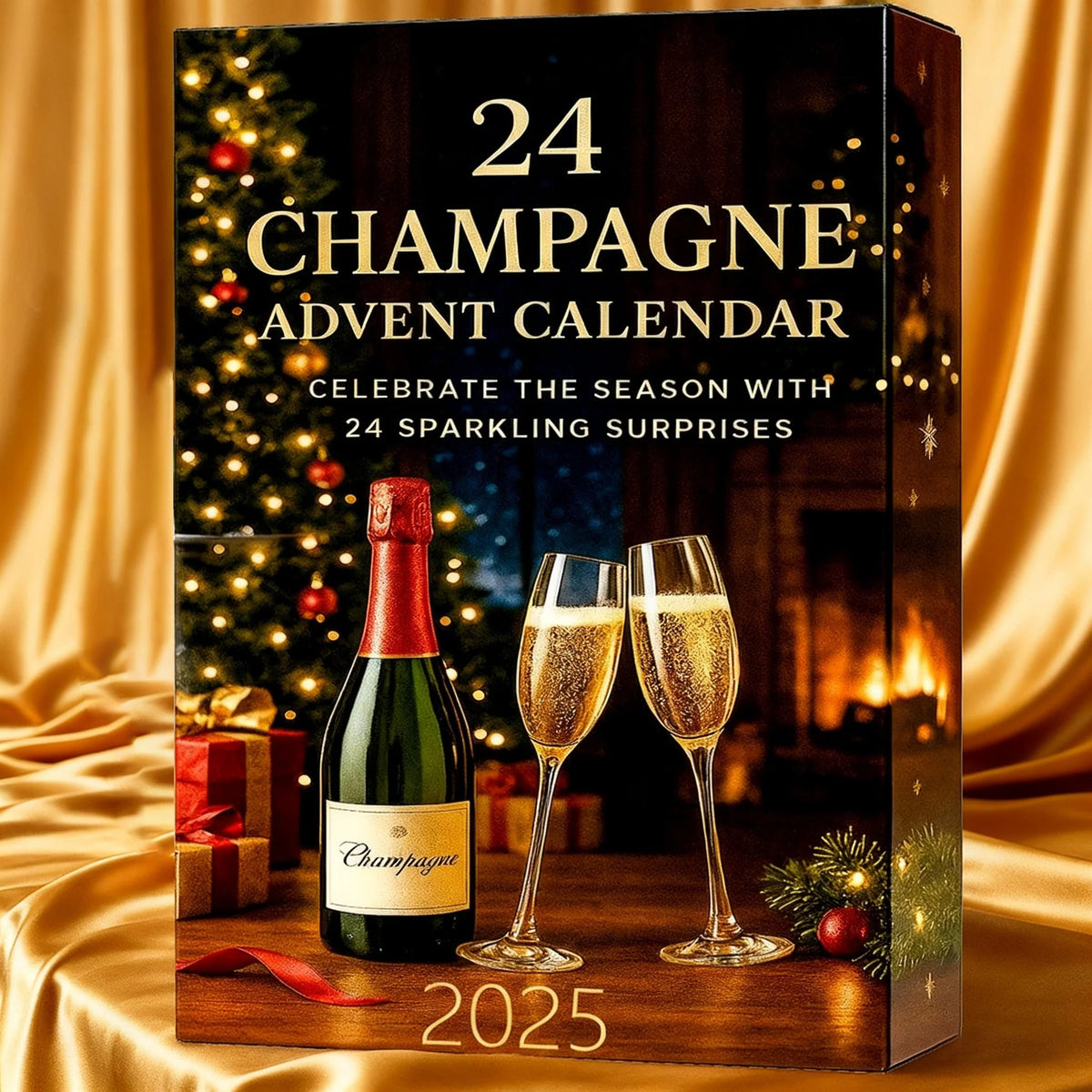 SparkleMerry – 24-Day Festive Champagne Calendar