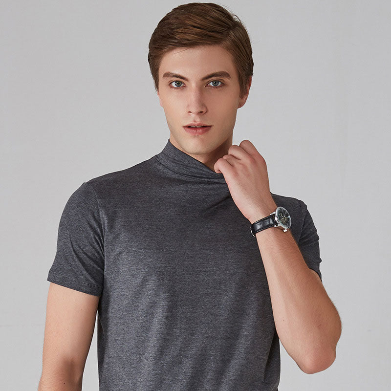 FlexMode – Modern Stretch High Neck Tee