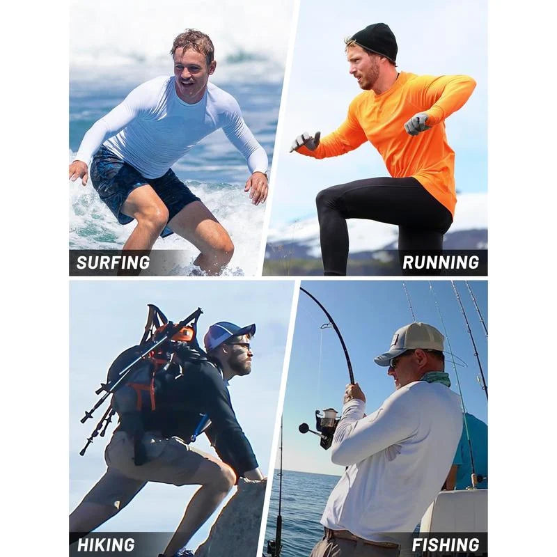 SunForge – Men’s UPF 50+ Long Sleeve Performance Shirt