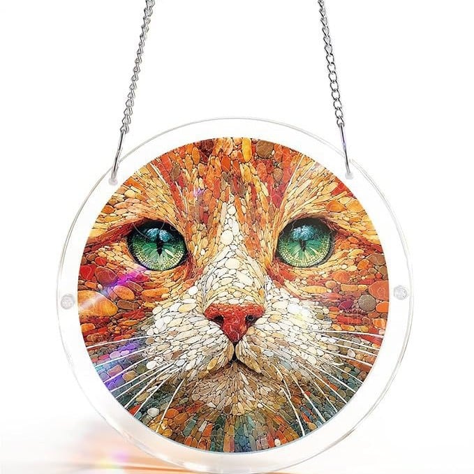 EmeraldFlame – Acrylic 80 Pcs Suncatcher Puzzle