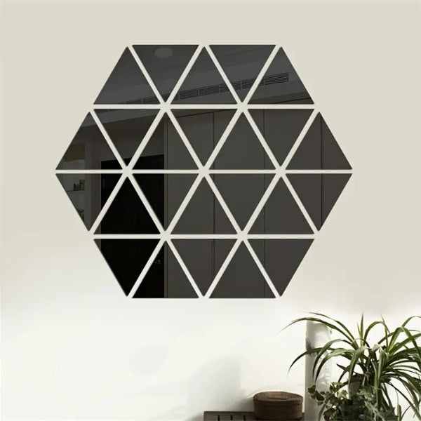 ReflectCraft – Modern Geometric Mirror Wall Art